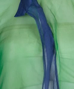 Emporio Armani Green Blue Silk Top Skirt Combo S/L For Women -Emporio Armani sale 418c9dc1c46853ecbffdcc309a382cab1480590863.4849