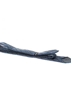 Emporio Armani Blue Textured Wool And Silk Dotted Tie For Men 9 Emporio Armani Blue Textured Wool And Silk Dotted Tie For Men -Emporio Armani sale luxury men emporio armani new accessories p167272 003