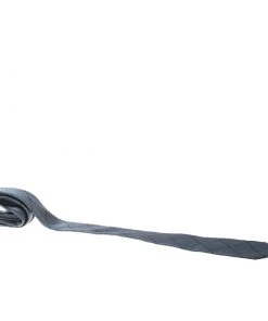 Emporio Armani Grey Diamond Checked Silk Tie For Men