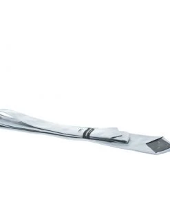 Emporio Armani Grey Silk Logo Embroidered Traditional Tie For Men -Emporio Armani sale luxury men emporio armani new accessories p178748 003