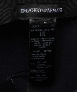 Emporio Armani Blue Logo Pattern Baseball Cap L For Men 16 Emporio Armani Blue Logo Pattern Baseball Cap L For Men -Emporio Armani sale luxury men emporio armani new accessories p306328 002