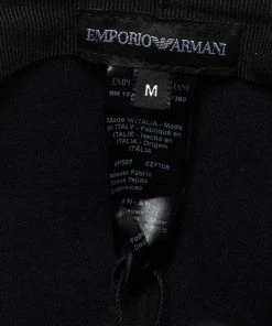Emporio Armani Blue Logo Pattern Baseball Cap M For Men -Emporio Armani sale luxury men emporio armani new accessories p306339 003