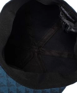 Emporio Armani Blue Logo Pattern Baseball Cap M For Men -Emporio Armani sale luxury men emporio armani new accessories p306339 006