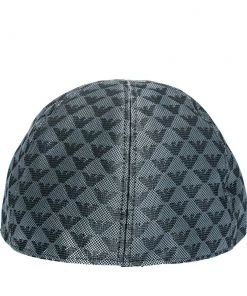 Emporio Armani Slate Grey Logo Detail Baseball Cap M For Men -Emporio Armani sale luxury men emporio armani new accessories p329590 003