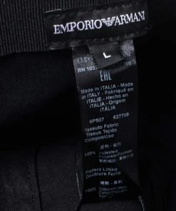 Emporio Armani Blue Logo Detail Baseball Cap L For Men -Emporio Armani sale luxury men emporio armani new accessories p329597 002