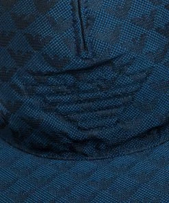 Emporio Armani Blue Logo Detail Baseball Cap L For Men -Emporio Armani sale luxury men emporio armani new accessories p329597 003
