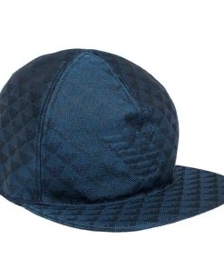 Emporio Armani Blue Logo Detail Baseball Cap L For Men