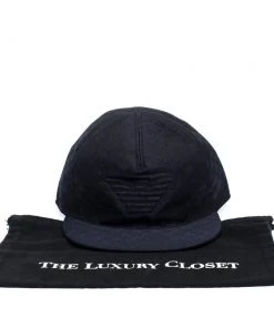 Emporio Armani Navy Blue Logo Detail Baseball Cap M For Men -Emporio Armani sale luxury men emporio armani new accessories p329599 001