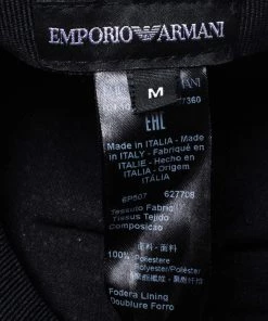 Emporio Armani Navy Blue Logo Detail Baseball Cap M For Men -Emporio Armani sale luxury men emporio armani new accessories p329599 006