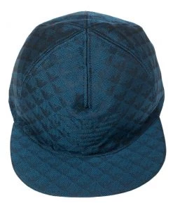 Emporio Armani Royal Blue Logo Pattern Baseball Cap M For Men -Emporio Armani sale luxury men emporio armani new accessories p356523 009