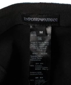 Emporio Armani Royal Blue Logo Pattern Baseball Cap M For Men -Emporio Armani sale luxury men emporio armani new accessories p356523 010