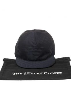 Emporio Armani Navy Blue Logo Detail Baseball Cap L For Men -Emporio Armani sale luxury men emporio armani new accessories p356525 005