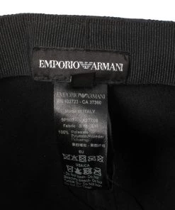 Emporio Armani Navy Blue Logo Detail Baseball Cap L For Men -Emporio Armani sale luxury men emporio armani new accessories p356525 009
