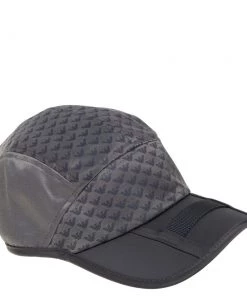 Emporio Armani Grey All Over Eagle Pattern Baseball Hat S/M For Men