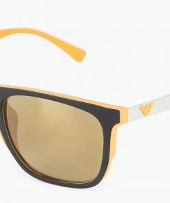 Emporio Armani Yellow Mirrored Sunglasses For Men 9 Emporio Armani Yellow Mirrored Sunglasses For Men -Emporio Armani sale luxury men emporio armani new accessories p545916 003