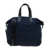 Emporio Armani Navy Blue Nylon Padded Shopper Tote For Men -Emporio Armani sale luxury men emporio armani new bags p47426 001