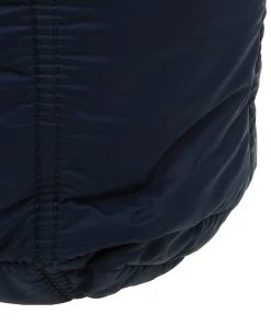 Emporio Armani Navy Blue Nylon Padded Shopper Tote For Men -Emporio Armani sale luxury men emporio armani new bags p47426 009