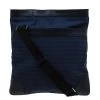 Emporio Armani Blue/Black Fabric And Leather Logoed Messenger Bag For Men