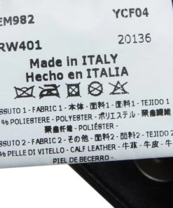 Emporio Armani Blue/Black Fabric And Leather Logoed Messenger Bag For Men -Emporio Armani sale luxury men emporio armani new bags p47537 0015