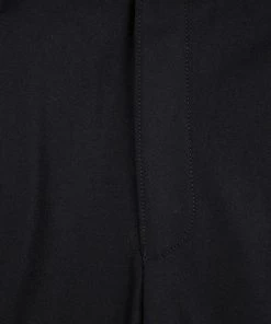 Emporio Armani Black Felt Zip Detail Pleated Trousers XXL For Men -Emporio Armani sale luxury men emporio armani new clothes p106672 0003