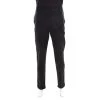 Emporio Armani Black Cotton High Waist Tailored Trousers 2XL For Men -Emporio Armani sale luxury men emporio armani new clothes p184087 001