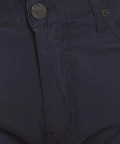 Emporio Armani Emporia Armani Navy Blue Cotton Stretch Regular Fit Trousers M For Men -Emporio Armani sale luxury men emporio armani new clothes p198475 005