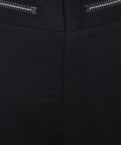 Emporio Armani Black Wool Zip Detail Trousers XXL For Men -Emporio Armani sale luxury men emporio armani new clothes p258671 006