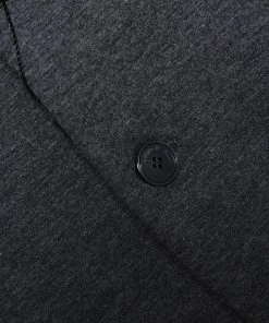 Emporio Armani Grey Johny Line Two Buttoned Blazer L For Men -Emporio Armani sale luxury men emporio armani new clothes p294290 003