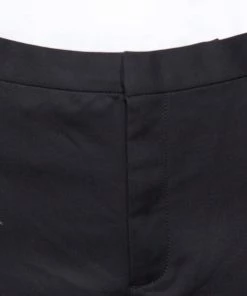 Emporio Armani Black Cotton Tailored Trousers 3XL For Men -Emporio Armani sale luxury men emporio armani new clothes p370954 001