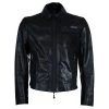 Emporio Armani Men's Crinkle Leather Jacket L For Men -Emporio Armani sale luxury men emporio armani new clothes p46397 001