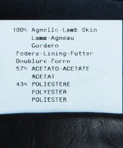 Emporio Armani Men's Crinkle Leather Jacket L For Men -Emporio Armani sale luxury men emporio armani new clothes p46397 009