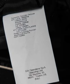 Emporio Armani Charcoal Grey Wool & Linen Single Breasted Blazer XXL For Men 17 Emporio Armani Charcoal Grey Wool & Linen Single Breasted Blazer XXL For Men -Emporio Armani sale luxury men emporio armani new clothes p602063 008