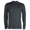 Emporio Armani Grey Zip Detail Polo Sweater L For Men