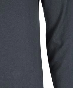 Emporio Armani Grey Zip Detail Polo Sweater L For Men -Emporio Armani sale luxury men emporio armani new clothes p63081 008