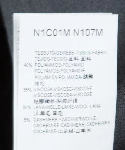 Emporio Armani Grey Zip Detail Polo Sweater L For Men -Emporio Armani sale luxury men emporio armani new clothes p63081 014