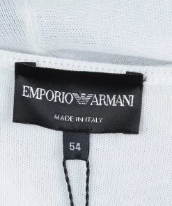 Emporio Armani Colorblock V-Neck Sweater XXL For Men -Emporio Armani sale luxury men emporio armani new clothes p65952 006