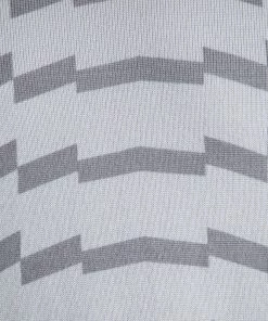 Emporio Armani Grey Wool Geometric Pattern Sweater L For Men -Emporio Armani sale luxury men emporio armani new clothes p93930 004