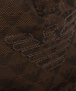 Emporio Armani Brown Monogram Baseball Cap Size L For Men -Emporio Armani sale luxury men emporio armani new travel p106467 004