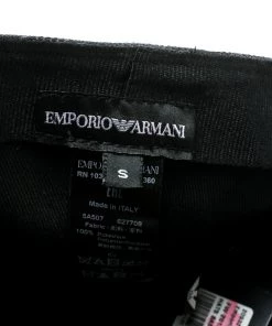 Emporio Armani Navy Blue Logo Detail Baseball Cap S For Men -Emporio Armani sale luxury men emporio armani new travel p143722 006