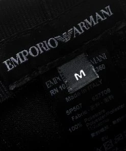 Emporio Armani Grey Logo Detail Baseball Cap M For Men -Emporio Armani sale luxury men emporio armani new travel p154110 0006