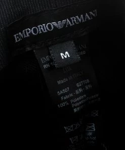 Emporio Armani Brown Monogram Logo Embroidered Baseball Cap M For Men -Emporio Armani sale luxury men emporio armani new travel p159479 0006