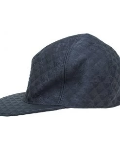 Emporio Armani Black Monogram Baseball Cap Size M For Men -Emporio Armani sale luxury men emporio armani new travel p52774 003