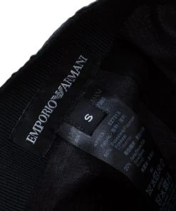 Emporio Armani Grey Baseball Cap Size S For Men -Emporio Armani sale luxury men emporio armani new travel p56193 006