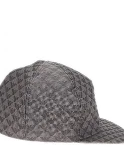 Emporio Armani Grey Monogram Baseball Cap Size M For Men -Emporio Armani sale luxury men emporio armani new travel p66625 003