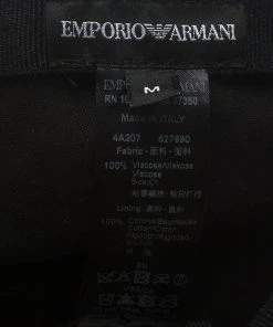 Emporio Armani Blue Monogram Baseball Cap Size M For Men -Emporio Armani sale luxury men emporio armani new travel p66637 005