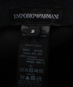 Emporio Armani Grey Monogram Baseball Cap Size S For Men -Emporio Armani sale luxury men emporio armani new travel p78940 005