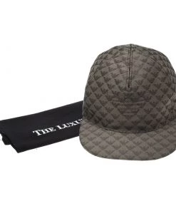 Emporio Armani Grey Monogram Baseball Cap Size S For Men -Emporio Armani sale luxury men emporio armani new travel p78940 006