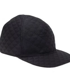 Emporio Armani Graphite Monogram Baseball Cap Size M For Men
