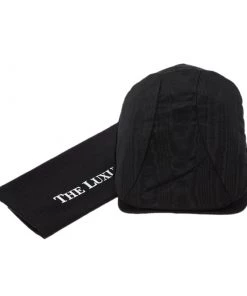 Emporio Armani Black Viscose Moire Flat Cap Size M For Men -Emporio Armani sale luxury men emporio armani new travel p78950 006