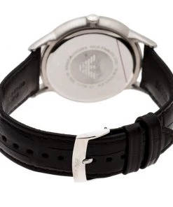 Emporio Armani Black Stainless Steel AR2480 Men's Wristwatch 43 Mm For Men -Emporio Armani sale luxury men emporio armani new watches p198198 007